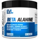 Evlution Nutrition Beta-Alanin - støtter muskel utholdenhet, Intense trening og styrke - 1.6g ren Beta-Alanin Per Serving - Recovery - Kosttilskudd - Uslavored pulver - 125 Services
