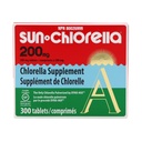 Sun Chlorella Eleuthero ernæringstabletter, 200 mg, 300 greve