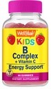 Vel Ja B Komplekse Gummies for barn - med vitamin C, Niacin, vitamin B6, Folinsyre, vitamin B12, Biotin og pantotensyre - 2 måneders forsyning - Strawberry Flavor - Ikke GMO, Glutenfri - 60 Gummies