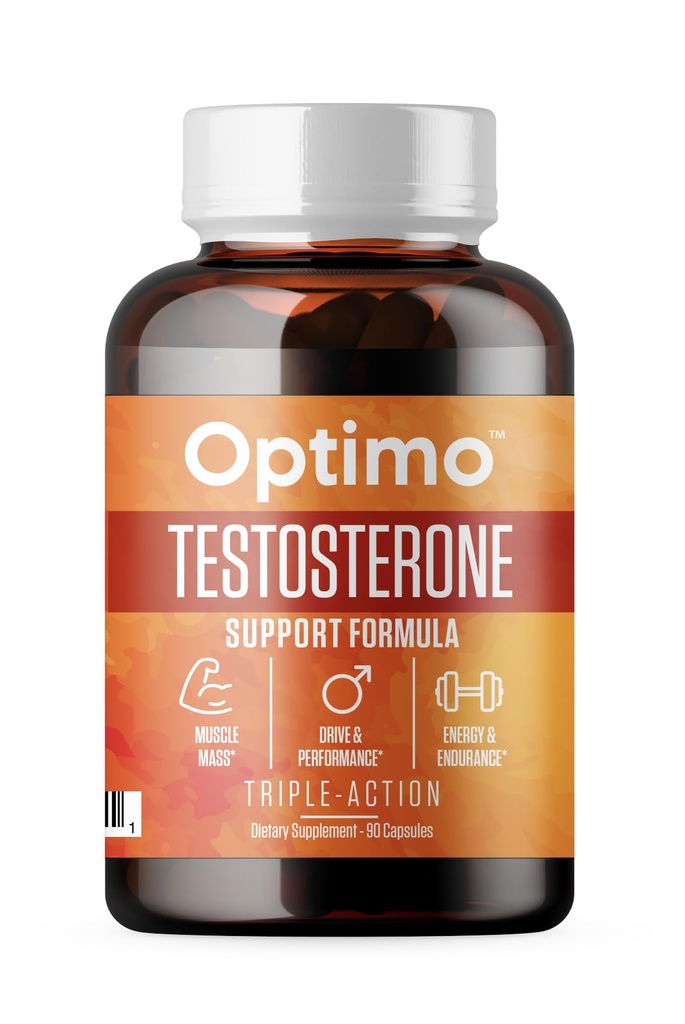 Testosteron Booster Supplement for menn og kvinner 9 Nøkkelingredienser Tongkat Ali, Tribulus, Fenugreek, Ashwagandha, Maca, Bor, sink, VIT D, DAA - 90 kapsler