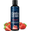 L-karnitin Elite brenne flytende keto fettforbrenner og metabolisme aktivator - fett tap støtte keto vennlig vekttap øker energi - stimulant gratis - Strawberry Blast 3000mg (32 serveringer)