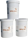 Royal Jelly Organic – Ufiltrert rå Royal Jelly Energy Supplement for menn og kvinner – Immunstøtte Supplement med Retinol, vitamin B, Biotin, Niacin, – 3x2,2 Lbs, plast Jar