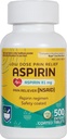 Rite Aid Aspirin Enteric Tabletter - 81 mg Aspirin - 500 teller - Lav-Dose for hodepine Relief - Sikkerhetsbelagt - Aspirin Regimen - Migraine Medicine - Smerte Relief