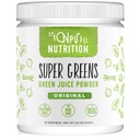 Super Greens Powder Organic Blend: Ikke-GMO Supplement, inkluderer Spirulina, Alfafa, Spinat, Probiotika, Fiber og Digestive Enzymer, Ingen kunstige søtstoffer, 30 Serveringer