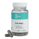 Hennes Fantasy Box | Body Magic | Klorofyll Kapsler - 30 Vegan Capsules for Detox, Digestion, Gut Helse, Hudsupport, og Olie hud - Naturlig energi Booster