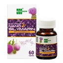 Nano Silymarin - 60 Kapsler - Liver Health Support og Stabilize Liver Cell - Nano Teknologi øker absorpsjon opp til 99,9%