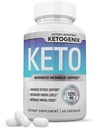 Ketogenix Keto piller 1275MG Ny og forbedret formel inneholder Apple Cider Vinegar Extra Jomfru Olive olje pulver grønn te blad 60 kapsler