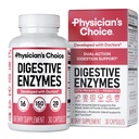 Legens CHOICE Digestive Enzymes - Multi Enzymes, Bromelain, organiske prebiotika og probiotika for digestiv helse & Gut helse - Bloating & Meal Time Discomfort - Dual Action - Alle dietter - 30 CT
