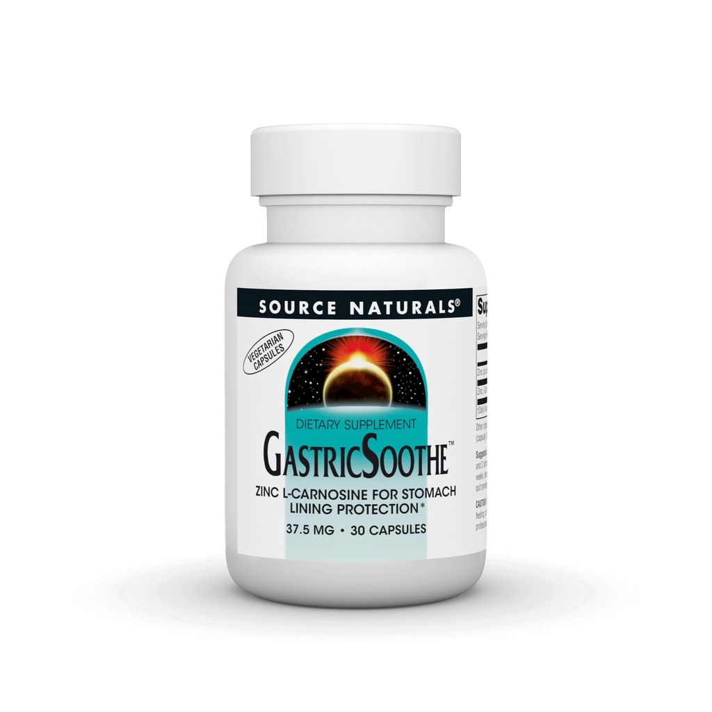 Kilde Naturals GastricSoothe Zinc L-Carnosin* - 30 Veggie Caps