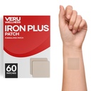 Veru Wellness Iron Plus Daily Patch - Jernmanglende støtte - Blodnivå og energi (60 dager)
