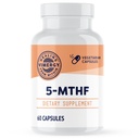 Vimergy 5-MTHF-kapsler – 60 Serveringer (1 Kapsel/Serving) 8500mcg L-Metylfolat Glukosamin og 500 mcg vitamin B12 Supplement – Bioability Folate Supplement for kvinner og menn Vegan 5 mthf (60 ct)