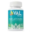 VAL Mg Eksperter Melatonin 3mg med vitamin B6 & magnesium | 90-dagers Supply | søvnstøtte og sunn sirkadisk rhythm | Ikke-GMO, Glutenfri, antioksidant formel