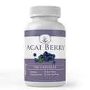 PURE ORIGINALE INGREDIENTS Acai Berry (100 kapsler) Ingen magnesium eller Rice Fillers, alltid ren, Lab verifisert