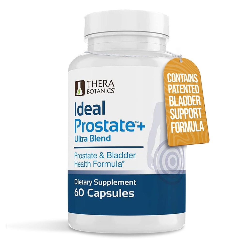 Advanced Men's Prostate Support av Ideal Prostate Plus Ultra med Reishi Mushroom, så Palmetto, Lycopen og mer for naturlig relief