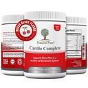 Bare naturer ren kardio Komplett med 5000 L-arginin, 1000mg L-citrullin, og Hawthorn Berry - hjerte helse og kardiovaskulær støtte pulver Supplement og 3-i-1 nitric Oxid Booster
