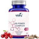 4-IN-1 URI POWER COMPLEX 1350mg - D Mannose, Cranberry, Hibiscus, og Dandelion Herb - Rengjør naturlig Blader og Urin Tract 60 kapsler - spesialisert tilnærming for UTI-undgåelse