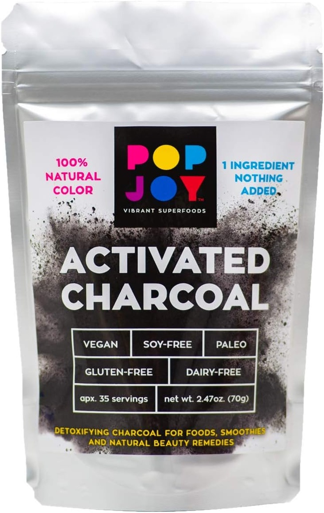 Aktivert Coconut Charcoal - 1 Ingredient Ingenting lagt til!