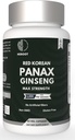 Panax Ginseng Capsule 500 MG Per Serving Energi, minne og hjerne helse støtte, ikke-GMO (pakke på 60 Capsule)