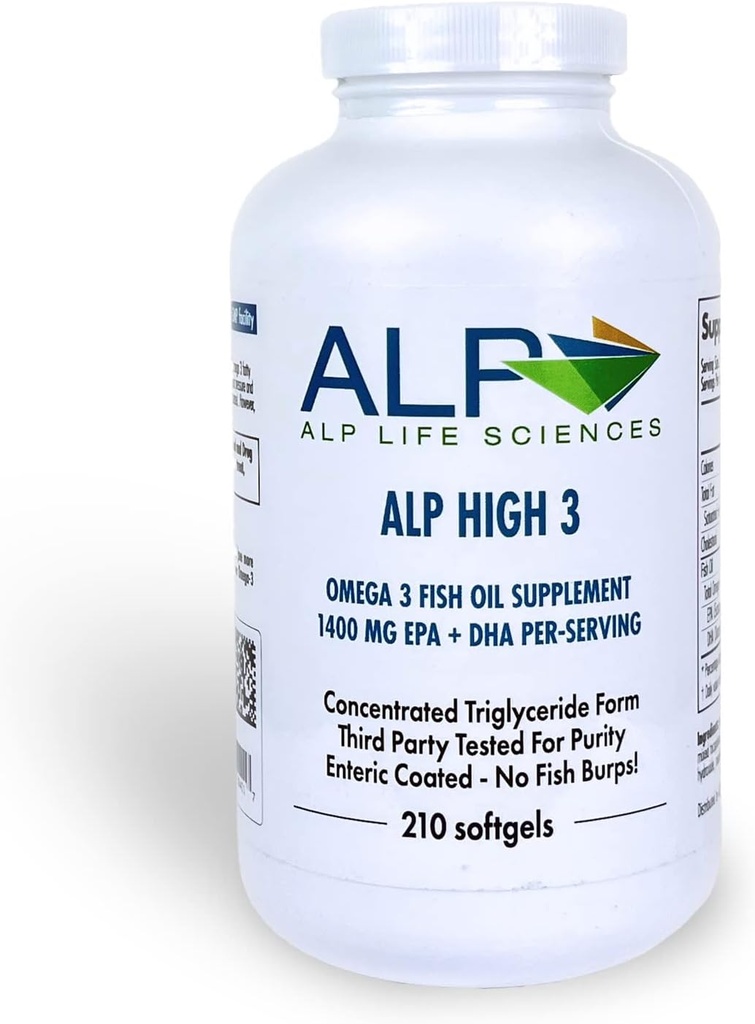Omega 3 Fish Oil Supplement - 210-land