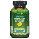 Irwin Naturals Mental Clarity Information Retention - 60 Flytende Soft-Gels - bidrar til å øke oppmerksomheten til detaljer og holde og huske informasjon raskere - 30 Total Services