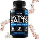 Polyfit elektrolyte salter - 100 saltpiller - Electrolytes erstatning salt tabletter for løpere - Supplement for rask hydrasjon, gjenoppretting og utholdenhet