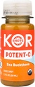 KOR Shots Sea Buckthorn og Baobab Shot - 1.7 Fl Oz - Potent C - Superfoods Vitamin C Shot - USDA sertifisert organisk