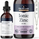 Per Se Labs Ionic Sink væske - 10 mg høy absorpsjon 240 serveringer flytende sink dråper for voksne - immun støtte hudpleie sink kosttilskudd - Vegansk sink sulfat antioksidant kosttilskudd - 2 Oz