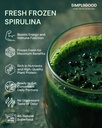 Spirulina Cubes - Høyt protein, Vitamin-Rich Supermat med naturlig Flavor - Vegansk, Glutenfri Nutrient Powerhouse Spirulina Poder for Smoothies (1,680, Kilogrammer)