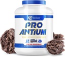 Ronnie Coleman Signatur Series Pro-Antium Whey Protein pulver med BCAA og EAA, Kreatin for gjenoppretting og lean muskel støtte, 30g protein per servering, dobbel sjokolade cookies, 5 Lb