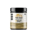 TERRA ORIGINA Sunn Gut Powder (Hong Lemon) ® 30-Servings med L-Glutamine, Sink, Glukosamine, Slippery Elm Bark og mer!
