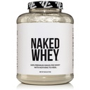 NAKED WHEY 5LB 100% Grass Fed Unflavored Whey Protein pulver - bare 1 ubegrenset, usedaturert - Ingen GMO, Soya eller Gluten - Ingen preservatives - fremme muskelvekst og gjenoppretting - 76 Services