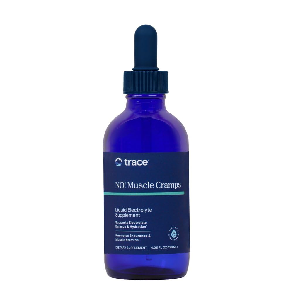 Spor Minerals Nei! Muskelkramper - Supplement for sunn muskelfunksjon - Flytende kosttilskudd - Elektrolyttbalanse - utholdenhet og energi - Sukkerfri - 4.06 fl oz (60 Services)