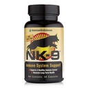 Amerikanske biovitenskaper NK-9, ACCC Supplement for hunder og katter - Diett Supplement til å støtte immunsystem - laget for kjæledyrs immunforsvar - 30 kapsler, 250 mg/kapsel
