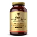 Solgar Ester-C Plus 1000 mg vitamin C (Askorbate Complex) - 180 tabletter - Gentle & Non Acidic - støtter øvre respiratorisk helse - ikke-GMO, Glutenfri - 180 serveringer