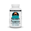 Kilde Naturals Ascorbyl Palmitat 500mg fettoppløselig vitamin C Ester Supplement - 180 kapsler