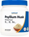 Nutricost Psyllium hele Husk pulver (Flakes) 8.1oz - Glutenfri og ikke-GMO