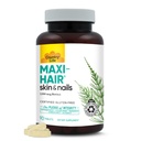 Country Life Maxi-Hair Supplement - 2000mcg Biotin & vitaminer for hår, hud og negler - Certified Glutenfri og vegetarisk - støtter hårvekst, 90 tabletter