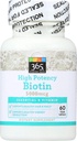 365 av hele matmarkedet, høy potens Biotin 5000mcg, 60 ct