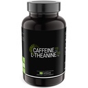 SYMNUTRITION Koffein 100mg, L-Theanine 200mg - 120 Count (V-kapsler) / 120 Serveringer: Produsert i en cGMP-registrert anlegg i USA; Vegan & Glutenfri