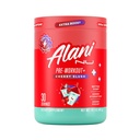 Alani Nu pre trening+ pulver Cherry slush, ekstra boost, sukker gratis, 300mg koffein, L-Theanine, Beta-Alanine, Citrulline, 30 serveringer