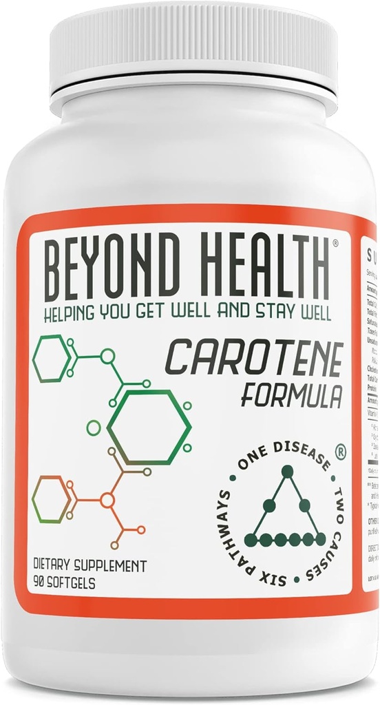 Beyond Helse Caroten Formel 90 Softgels - Supplement Infundert med karotenoider