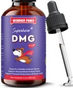 Premium DMG for hunder – DMG flytende for å støtte immunhelse, hud, utholdenhet, muskler, stress og ytelse - Dimetylglycin (DMG) for alle aldre, størrelser og avler – 4oz