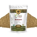 Organic Way Brahmi Leaf pulver (Bacopa Monnieri) - Økologisk & Kosher Certifisert | Rå, Vegansk, Ikke GMO & Glutenfri | USDA Certifisert | Opprinnelse - India (1/4 LBS)