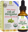 Olje av Oregano organiske flytende dråper (1 fl oz) - blanding av organisk Oregano olje og olivenolje, dyrket i Spania