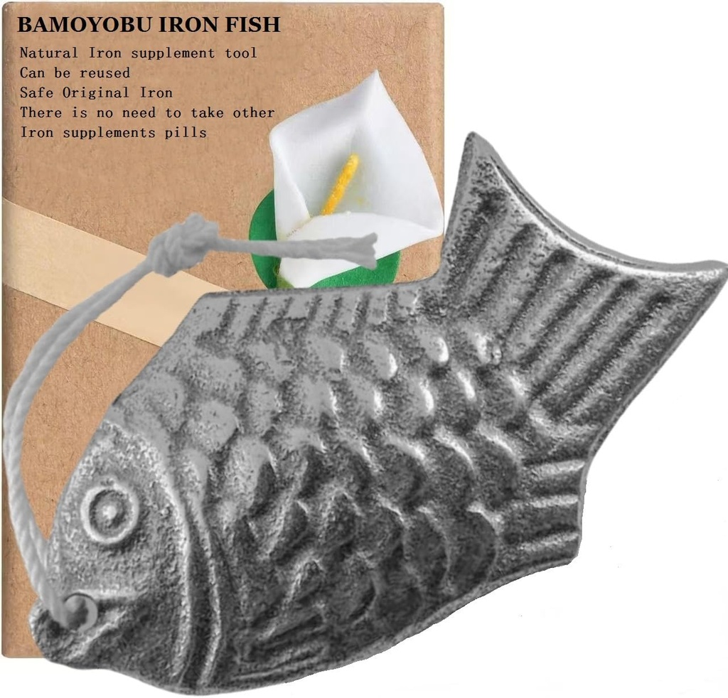 Jernfisk Matlaging Verktøy Trygg Opprinnelig Jern til Mat og Drikke, Supplement for å redusere jernmangel Risiko for Veganer Atletes gravide kvinner og barn, mors dag gaver