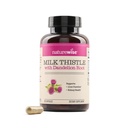 NatureWise Melk Thistle with Dandelion Root - Silymarin - Antioksidant Liver & Njure Helse Støtte Supplement - Vegan, ikke-GMO, Glutenfri - 60 greve[60-dagers forsyning]