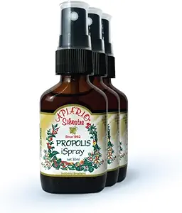 Generisk 3-Bottles av Apiario Silvestre Brasiliansk Grønn Bee Propolis Spray Glykol Extract 30ml -Non alkoholisk, vannfri, Honningfri, Glutenfri