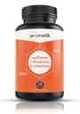Aromatik Koffein L-Theanin Focus Supplement | Koffein (100 mg) + L-theanin (200 mg) + B-vitaminer | Energifokus Kognisjon | USA laget på FDA Registrert Facility | Vegansk Kapsler | 120 Serveringer