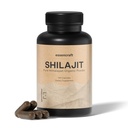 Organisk Himalayan Shilajit Resin Ekstrakt - 1000mg Max Potency, Lab testet ren Shilajit for menn og kvinner, 85+ Trace Minerals Fulvic Acid, Immunstøtte, Energi, Kognisjon, 2 måneders forsyning, 120 kapsler