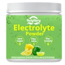 Elektrolyserer pulver Ingen sukker, Elektrolytt Drink Blande, 5 Vitaminer & 6 Elektrolytter, Ketovennlig, Kalium & Salt, Sukkerfri Hydrasjon pulver, sitron Flavour 300g